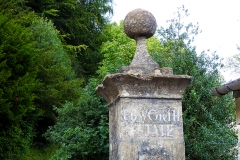 Ebworth Estate entrance pillar
